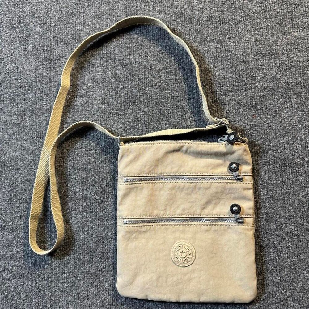 Kipling Women's Cream and Tan Bag